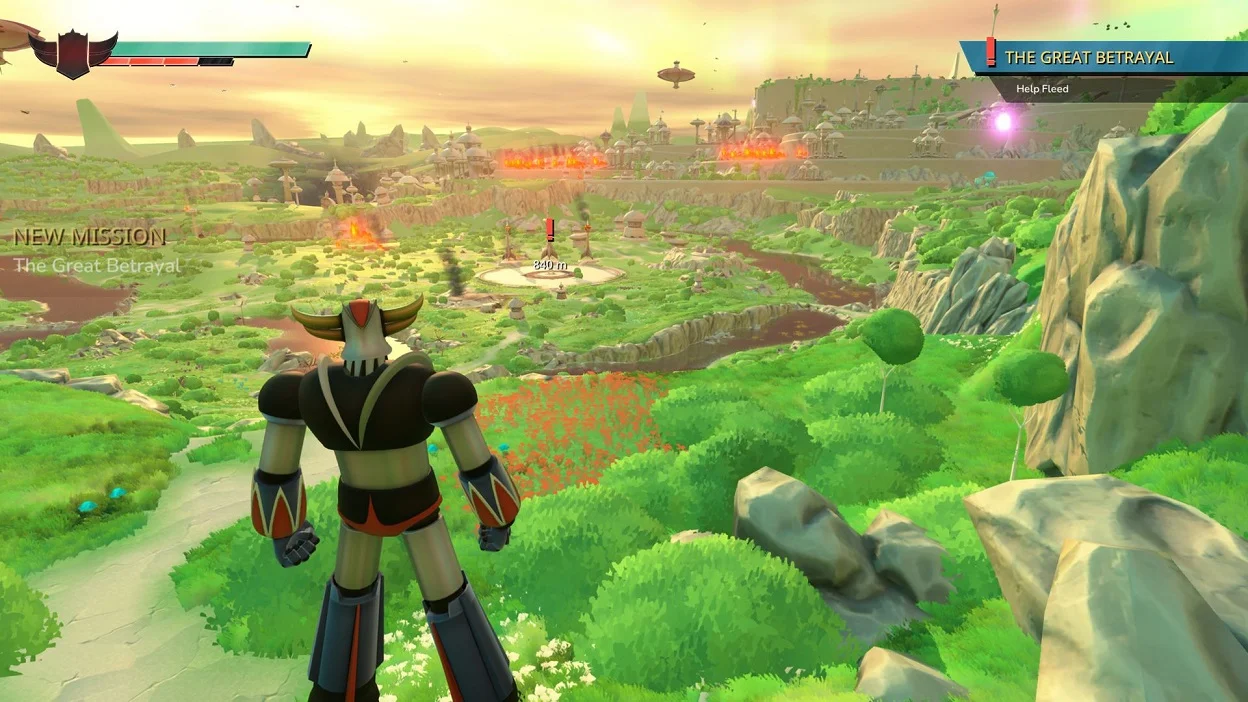 UFO Robot Grendizer The Feast of Wolves для Sony Ps4 - миниатюра 2