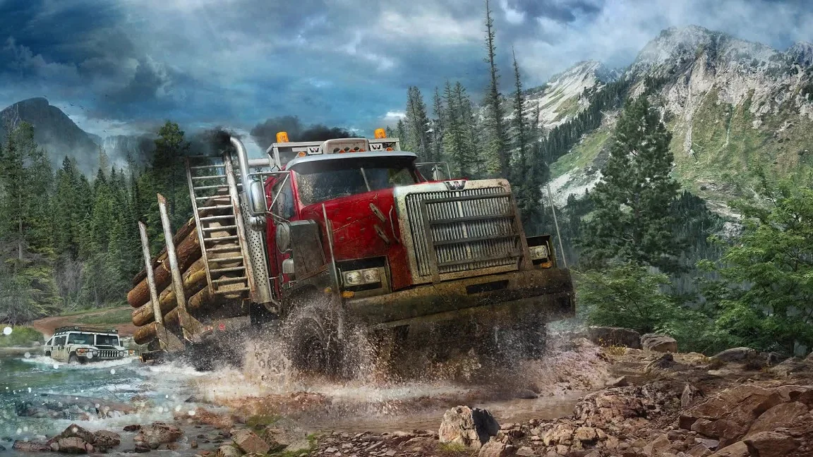 Spintires MudRunner American Wild для Sony Ps4 - миниатюра 6