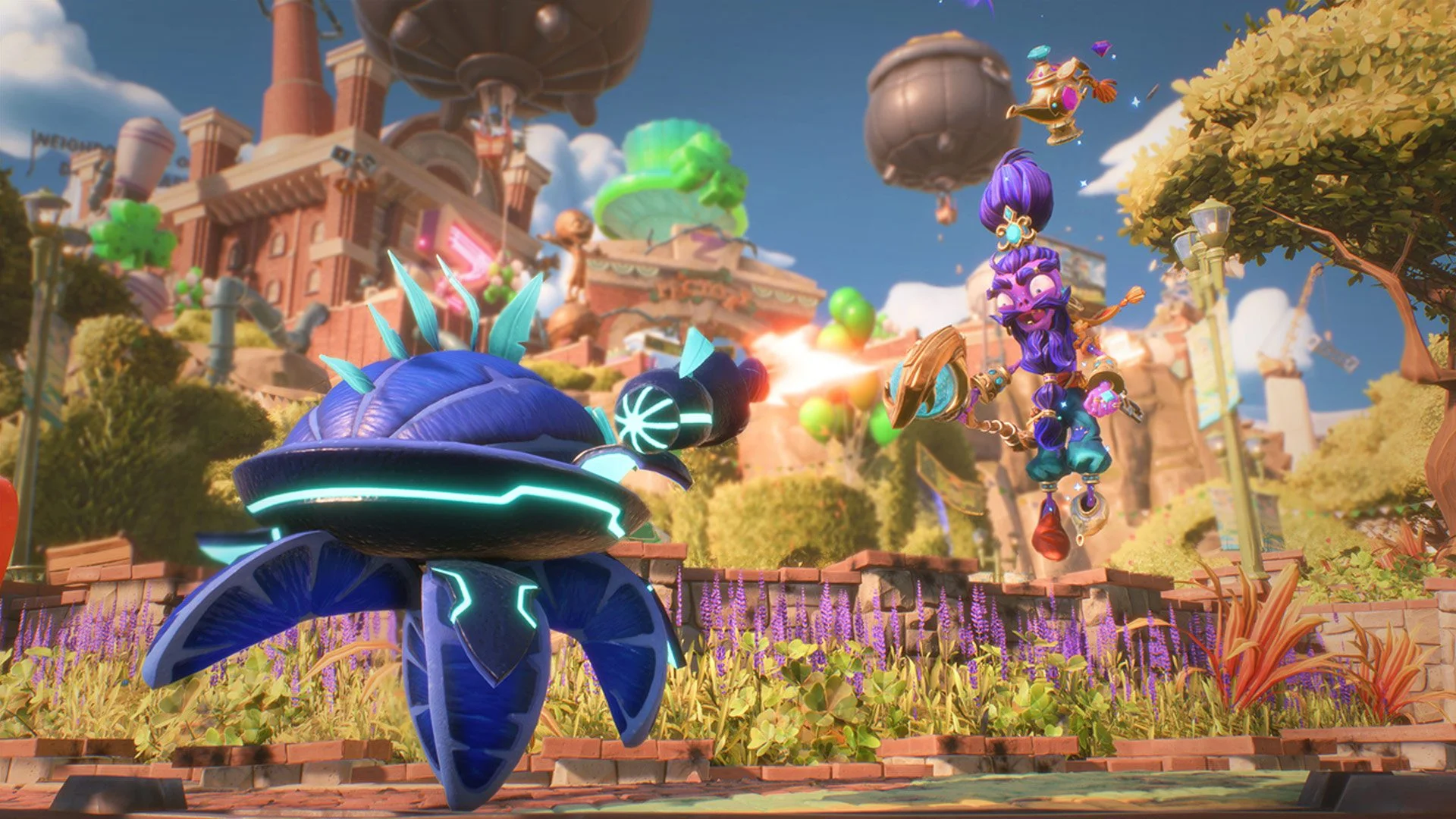Plants vs. Zombies (PVZ) Битва за Нейборвиль для Sony Ps4 Б/У - миниатюра 6