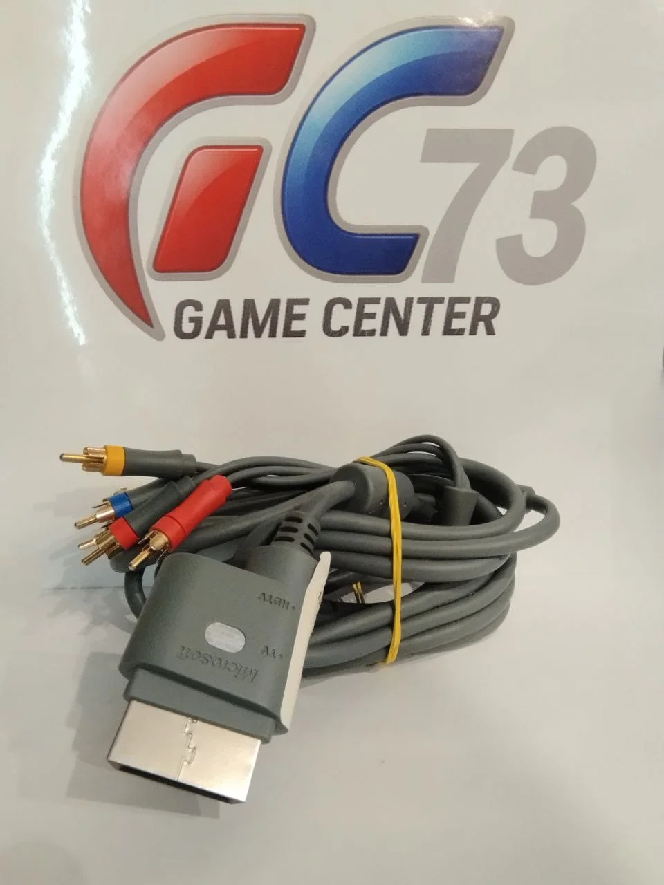 Компонентный кабель AV/RCA для X-BOX 360 Slim/Fat Оригинал Б/У - изображение 1