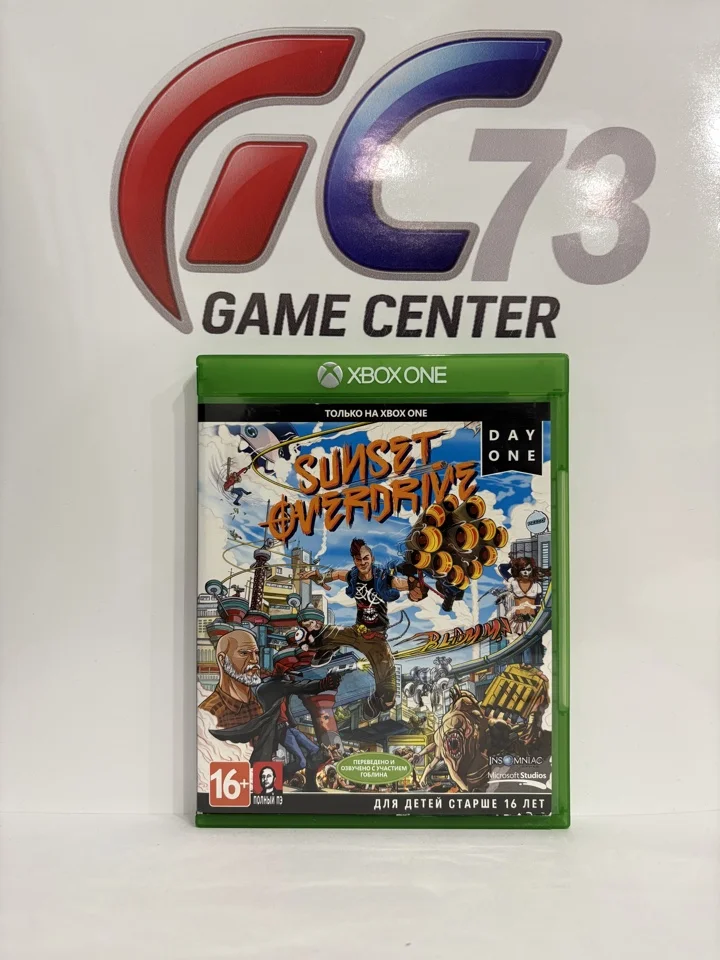 Sunset Overdrive для X-Box One Б/У - изображение 1