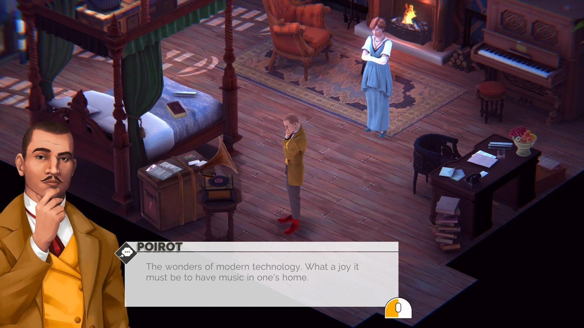 Agatha Christie Hercule Poirot The First Cases для Sony Ps4 - миниатюра 2