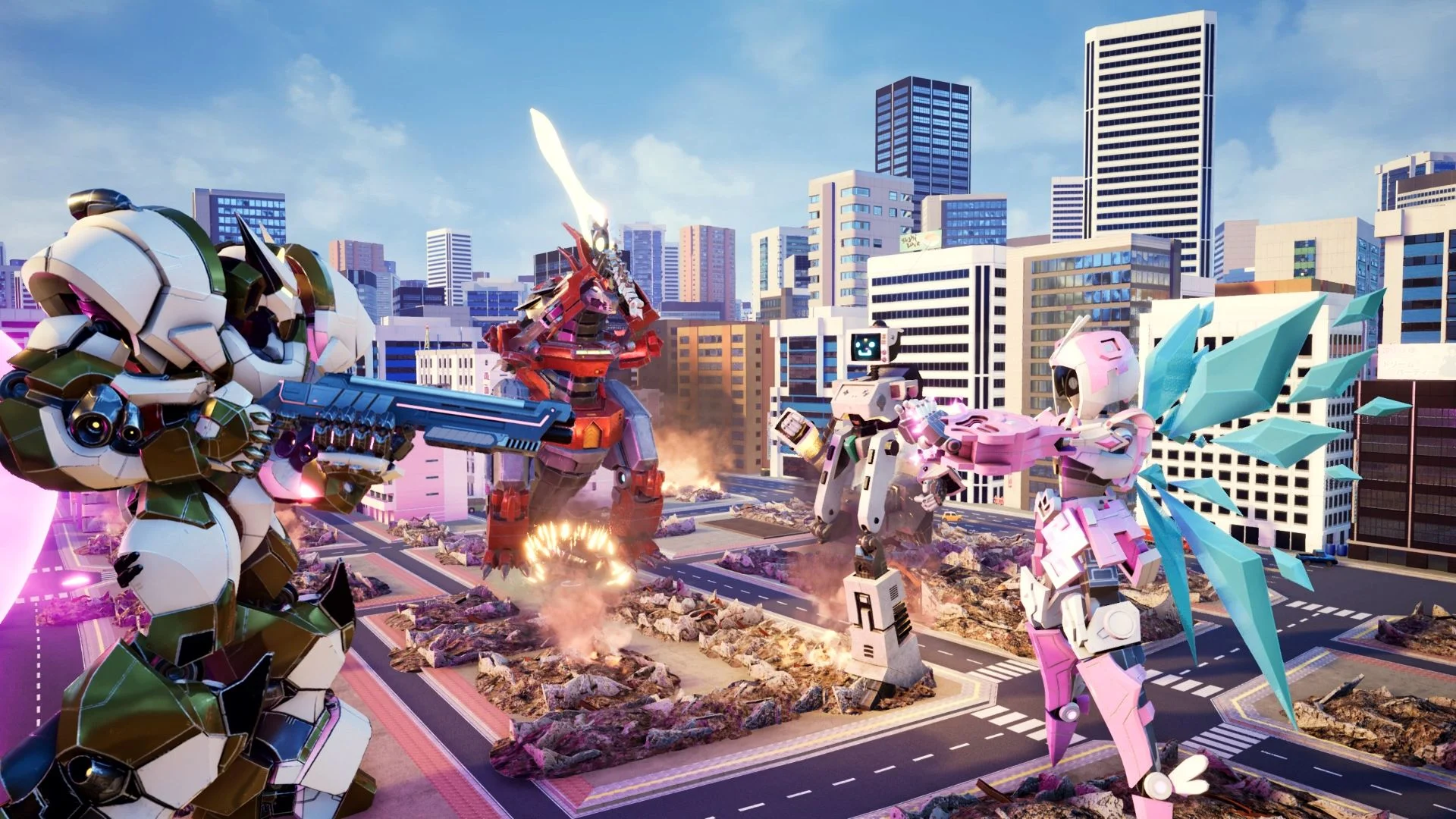 Override Mech City Brawl Super Charged для Sony Ps4 - миниатюра 4