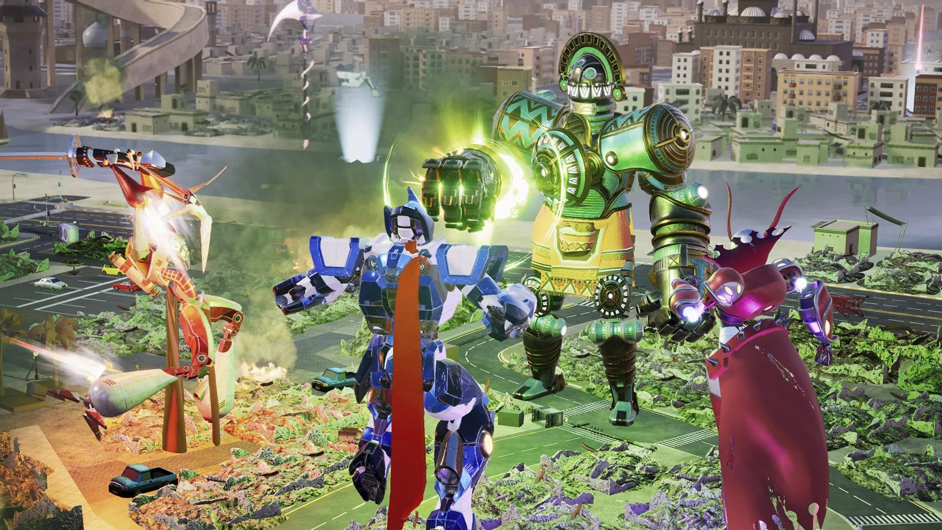 Override Mech City Brawl Super Charged для Sony Ps4 - миниатюра 5