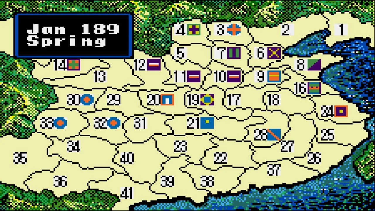 Romance of the Three Kingdoms II для Super Famicom Б/У - миниатюра 6