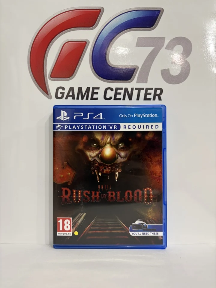 Until Dawn Rush of Blood для Sony Ps4 VR Б/У - изображение 1