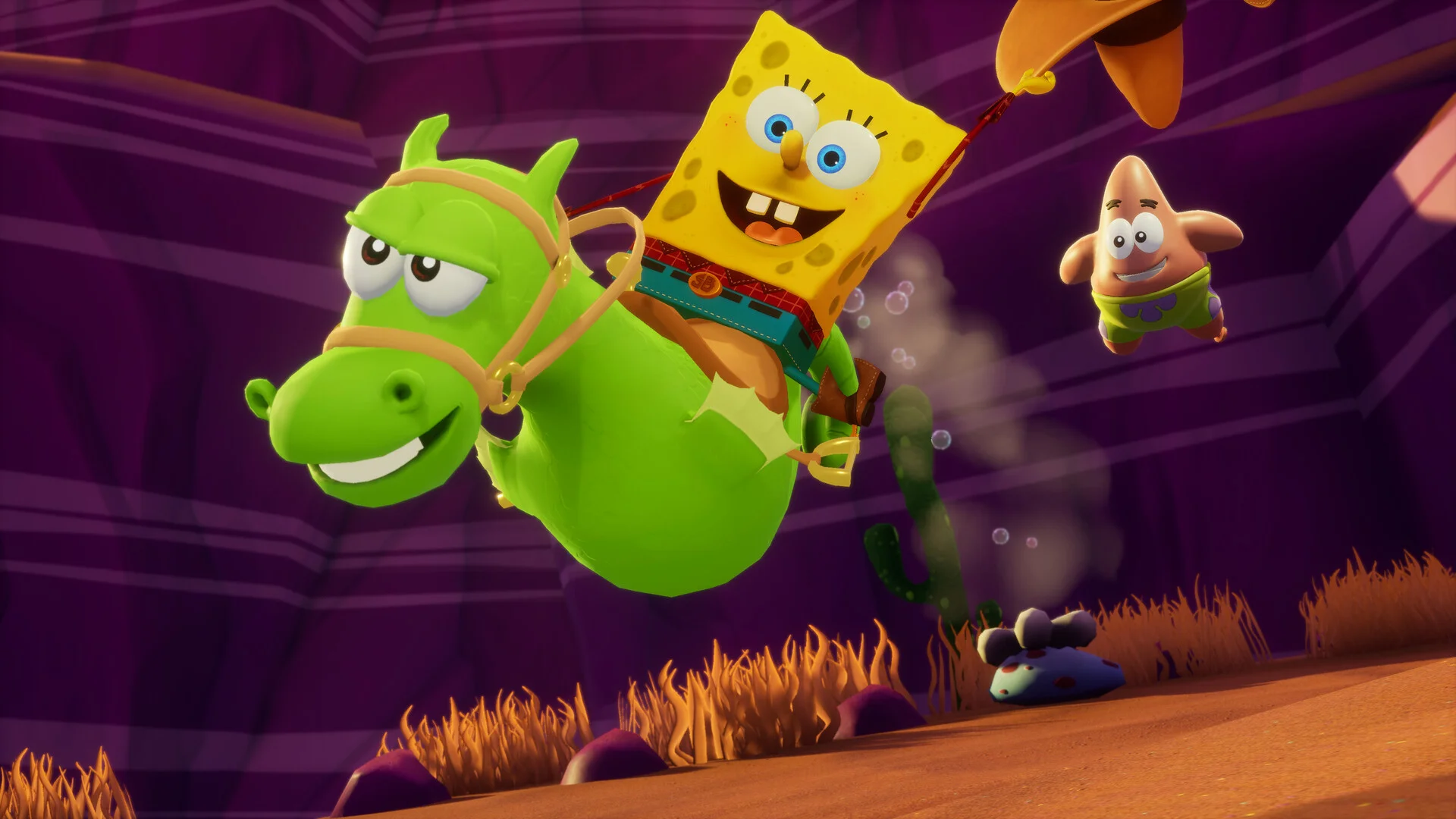 SpongeBob The Cosmic Shake для Sony Ps4 - миниатюра 5