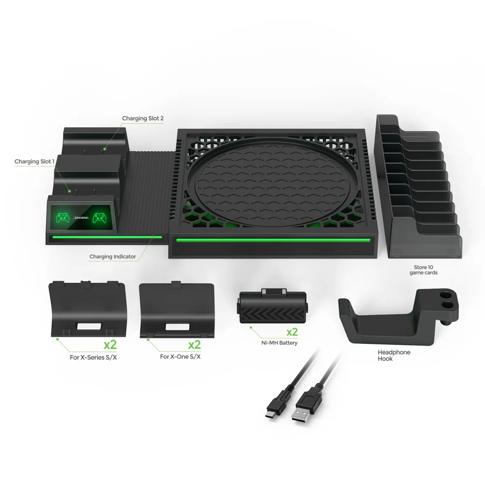 Мульти-стенд Dobe для X-Box Series X, TYX-1622 - миниатюра 8