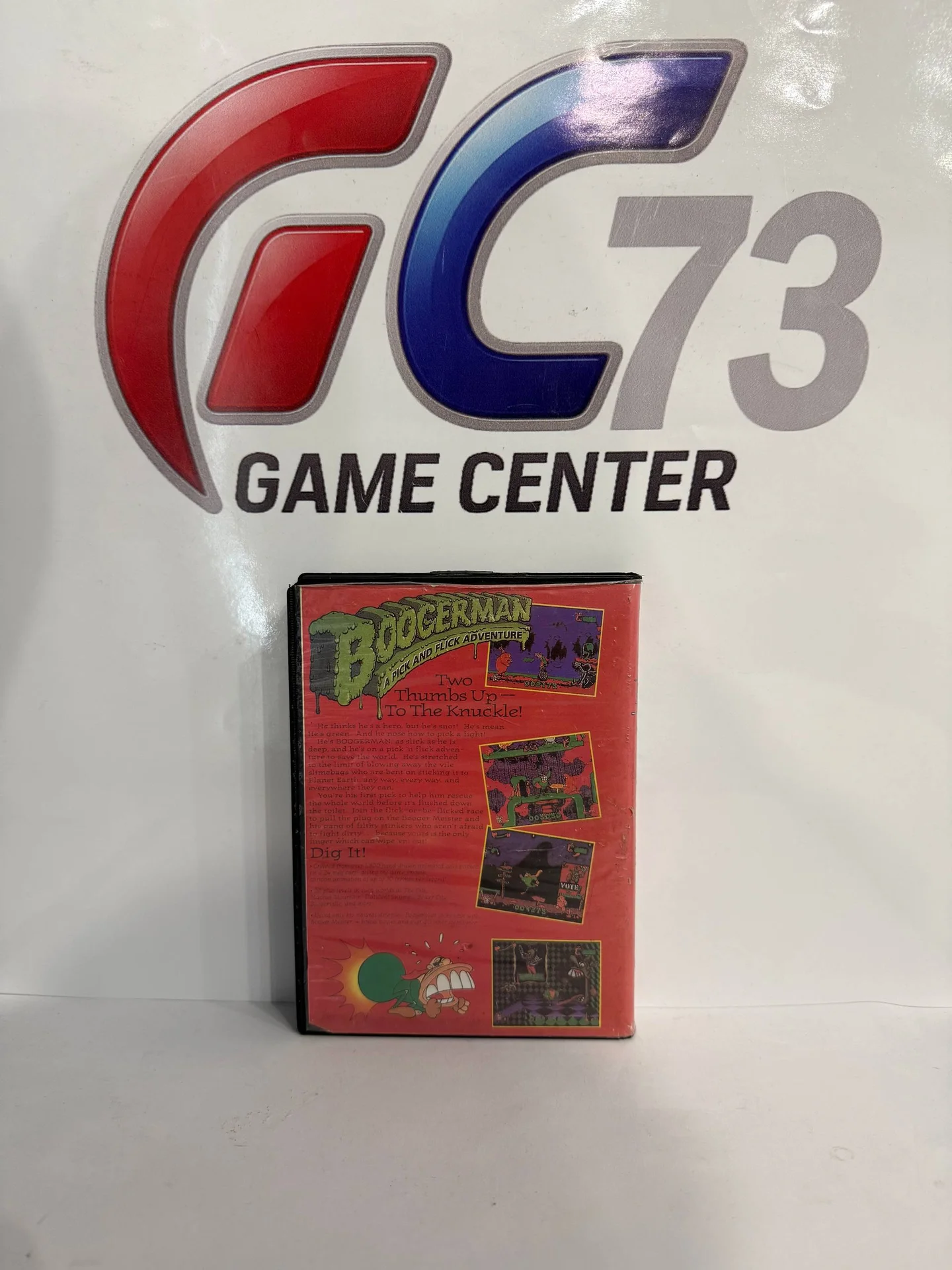 Boogerman: A Pick and Flick Adventure для Sega Б/У - миниатюра 2