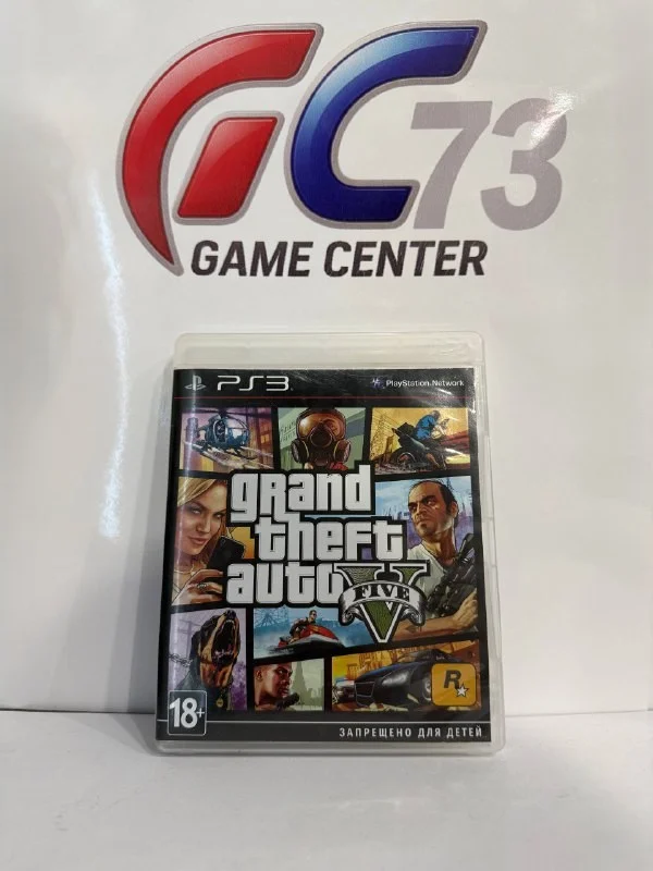 Grand Theft Auto V (GTA 5) для Sony Ps3 Б/У - изображение 1