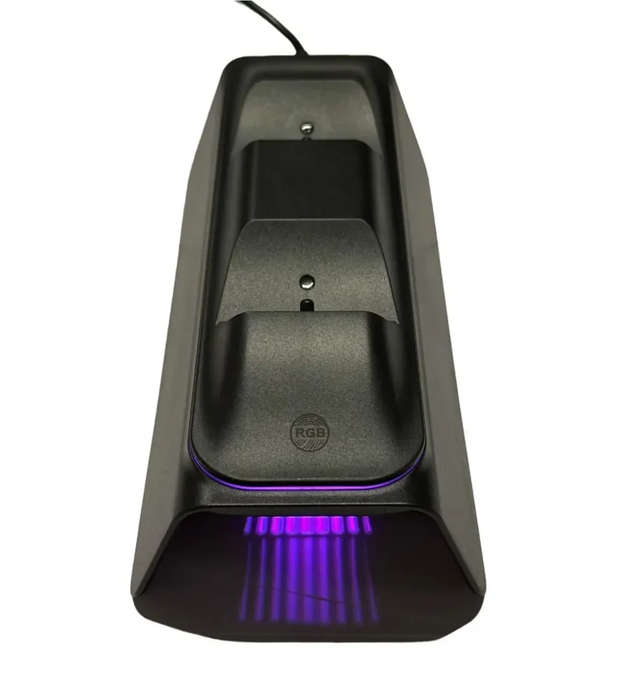 Зарядная станция Dobe 2х DualSense 5 TP50521SBlack - миниатюра 3