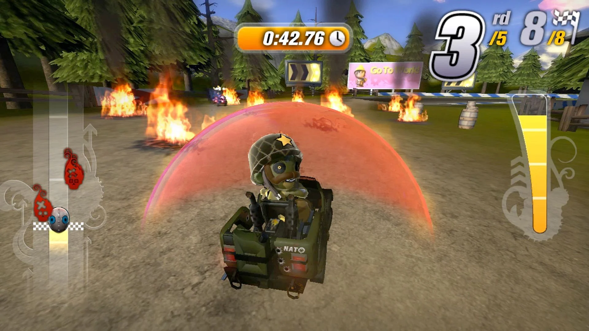 ModNation Racers Road Trip для Sony Ps-Vita Б/У - миниатюра 4
