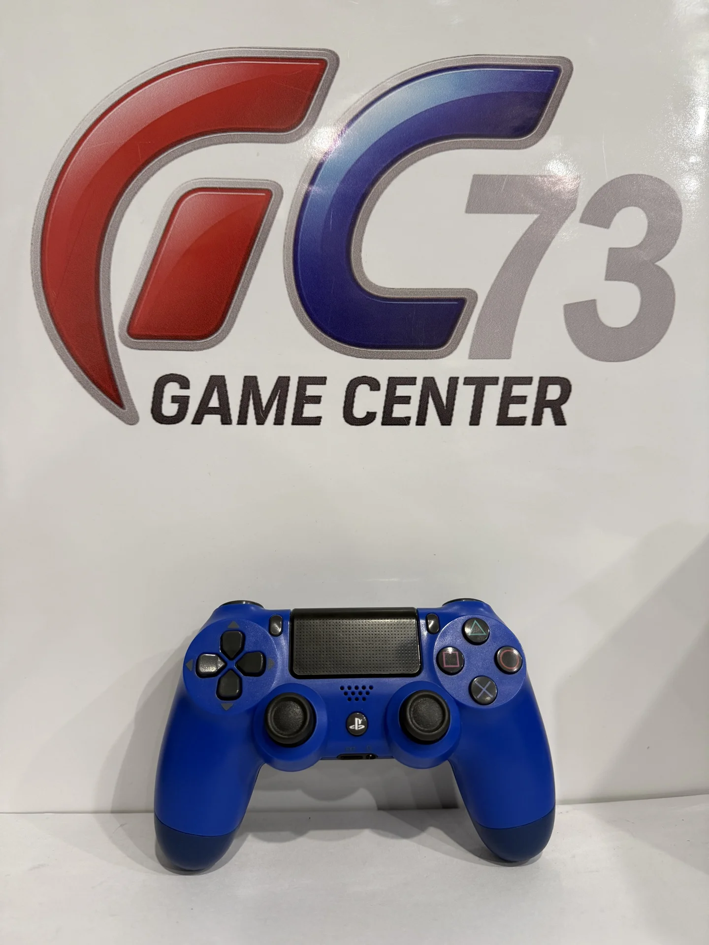 Dualshock 4 V2 для Sony Ps4 Оригинал б/у Синий (2) - изображение 1