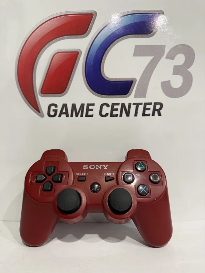 Геймпад Sony Dualshock 3 Красный Оригинал, Б/У - изображение 1