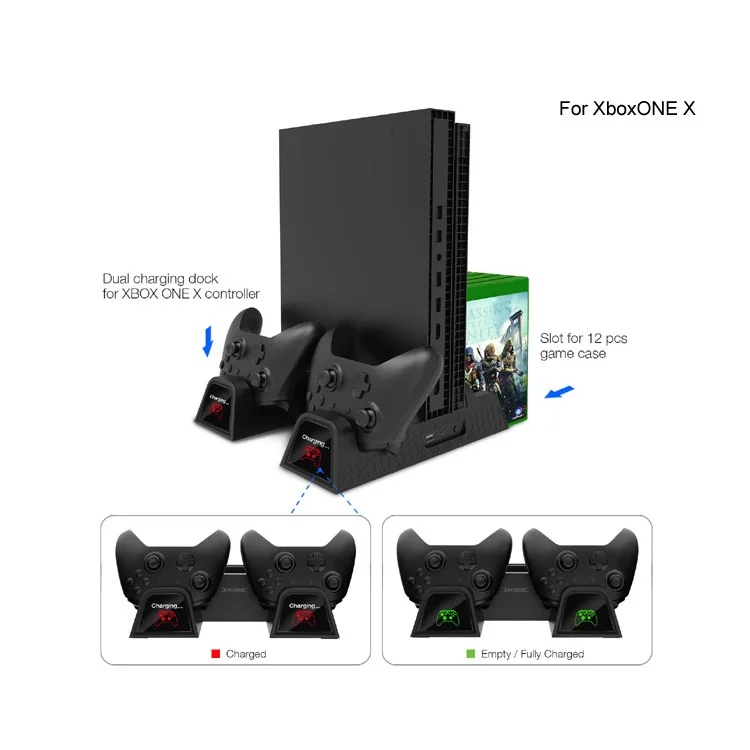 Мульти стенд Dobe X-Box One/One S/One X TYX-1840 - миниатюра 4