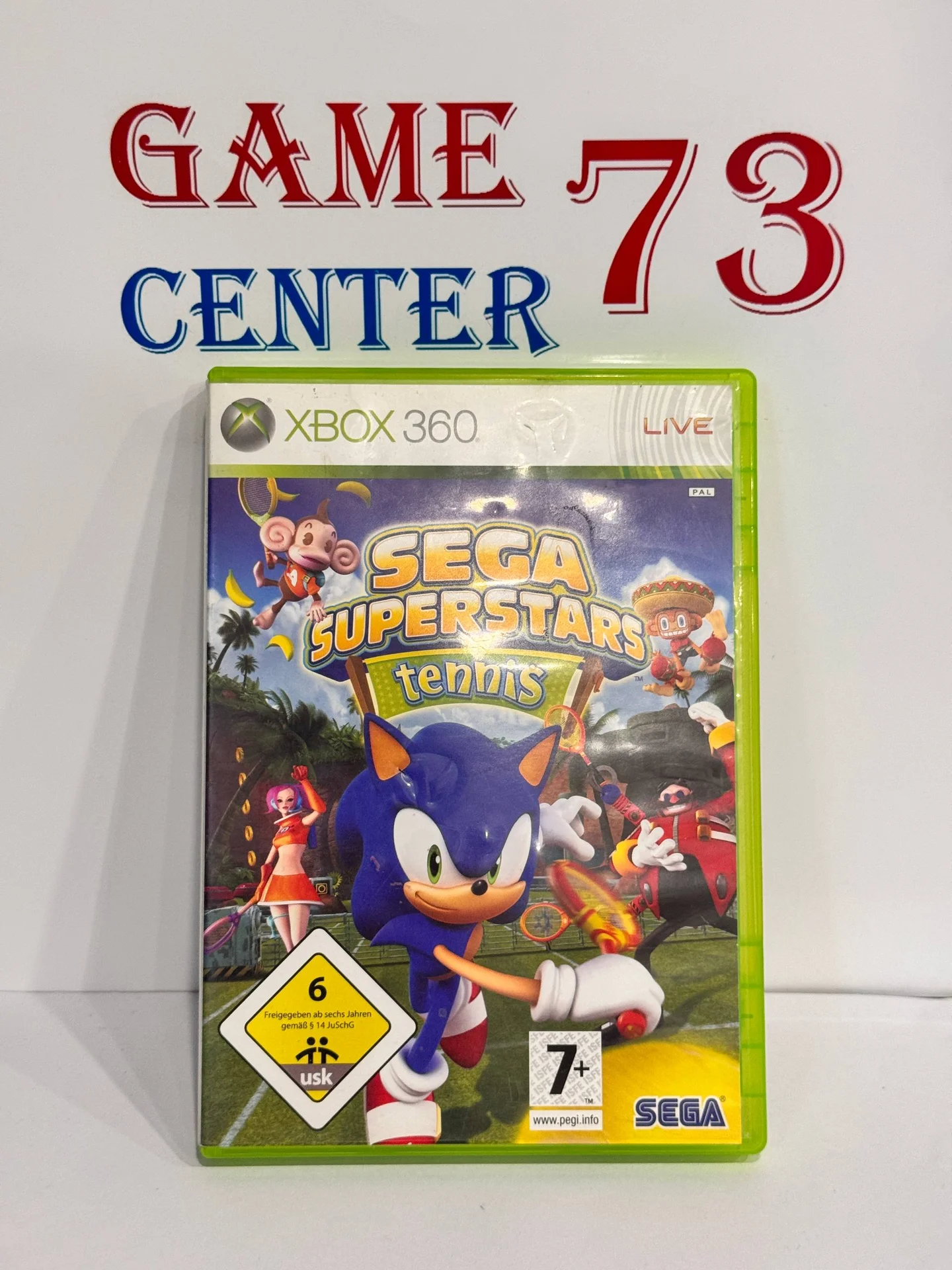 Sega Superstars Tennis для X-Box 360 Б/У - изображение 1