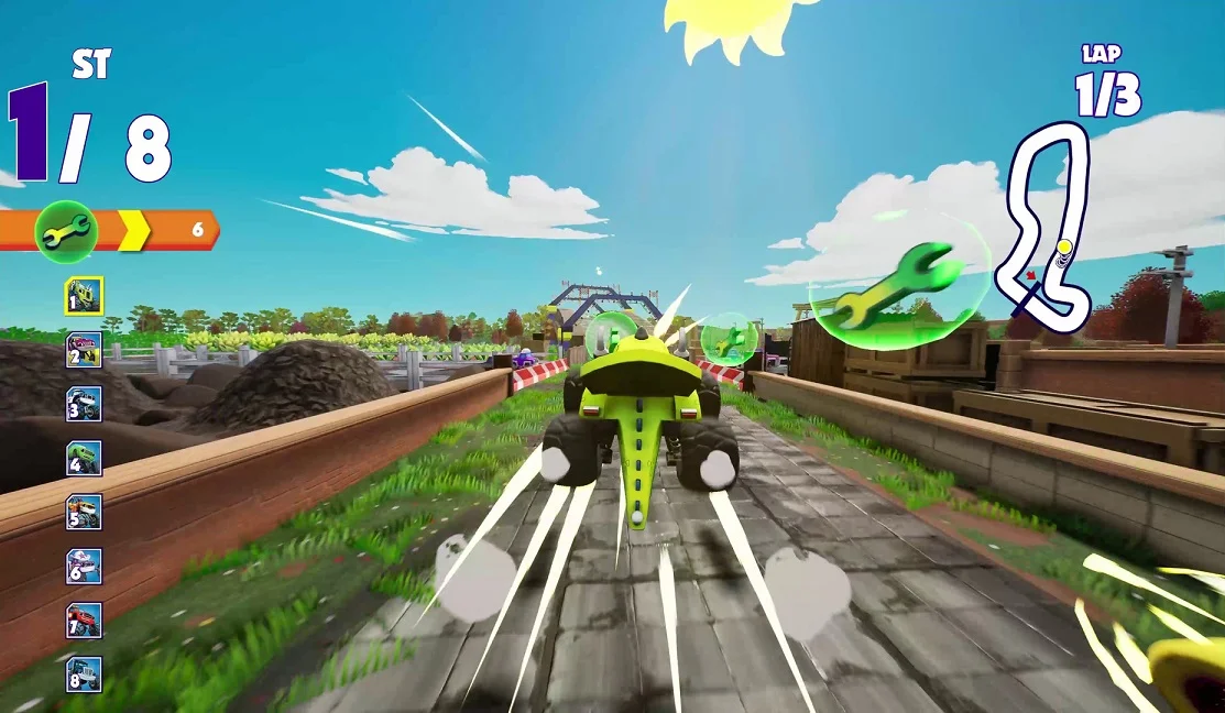 Blaze & Monster Machines (Вспыш Чудо-Гонщики) для Sony Ps4 - миниатюра 5