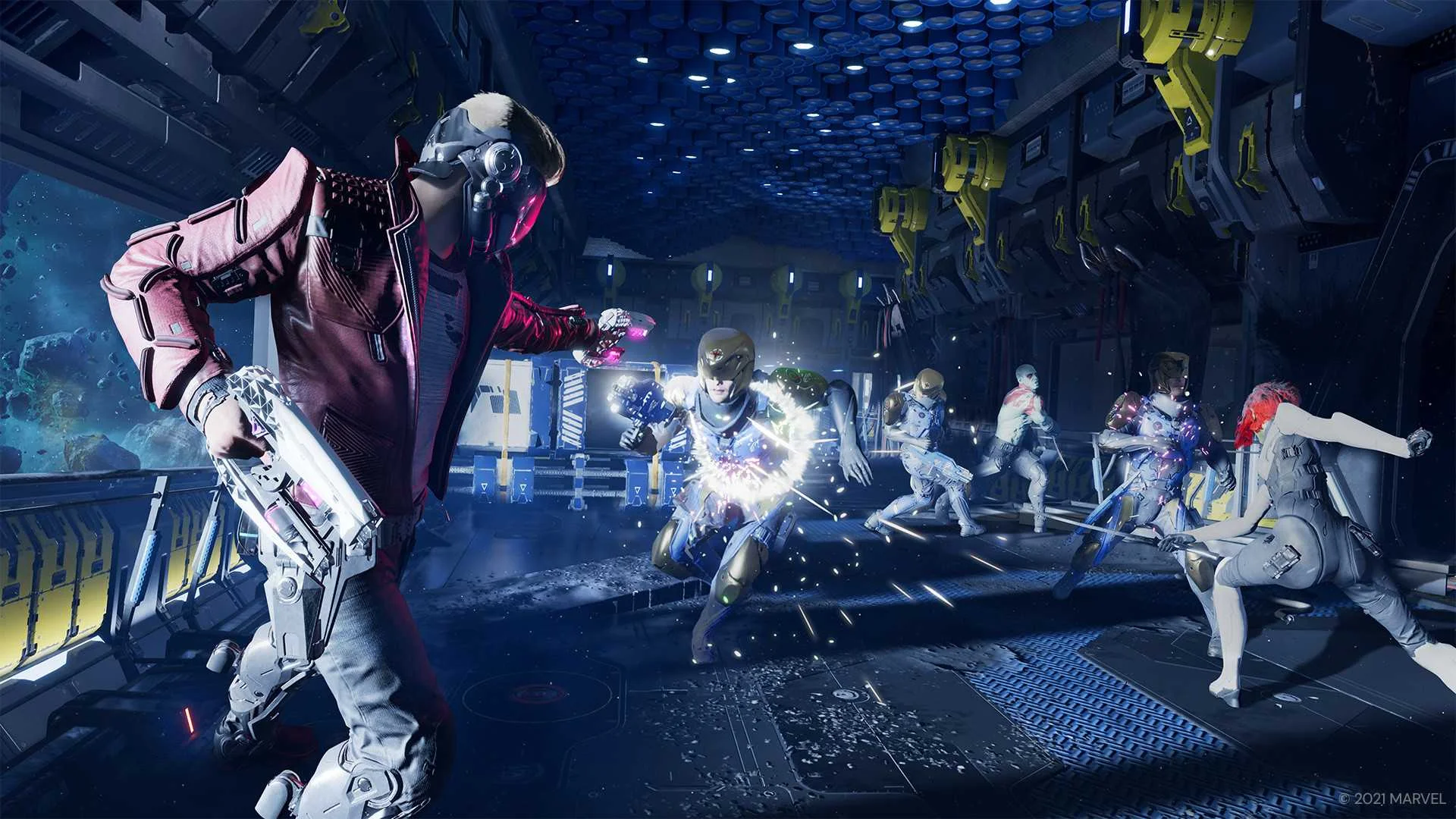 Marvel's Guardians (Стражи Галактики) для Sony Ps5 Б/У - миниатюра 2