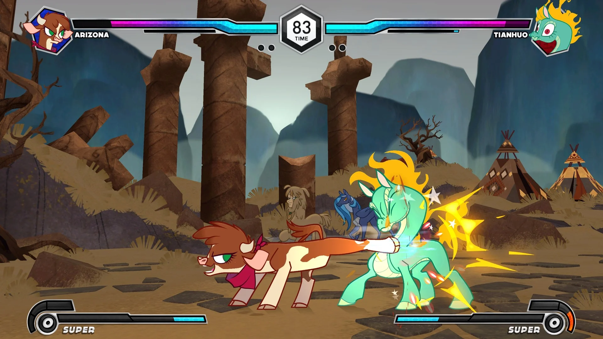 Them's Fightin' Herds Deluxe для Sony Ps4 - миниатюра 4