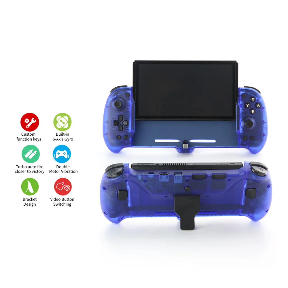 Геймпад Dobe для Nintendo Switch/Oled TNS2163Black - миниатюра 6