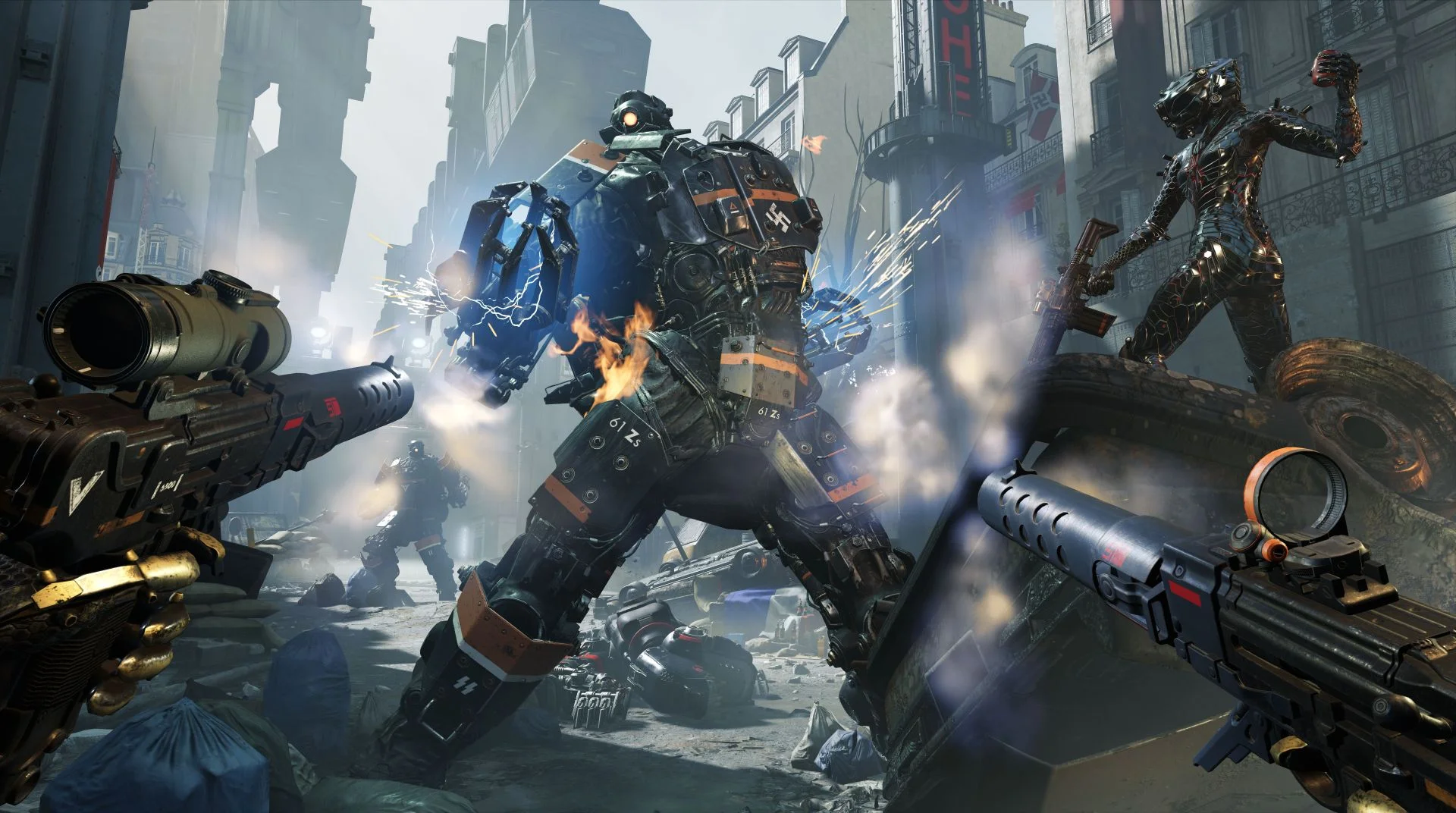 Wolfenstein Youngblood Deluxe Edition для Sony Ps4 Б/У - миниатюра 3