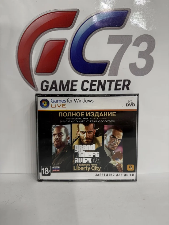 Grand Theft Auto 4 & Liberty City для PC Б/У - изображение 1