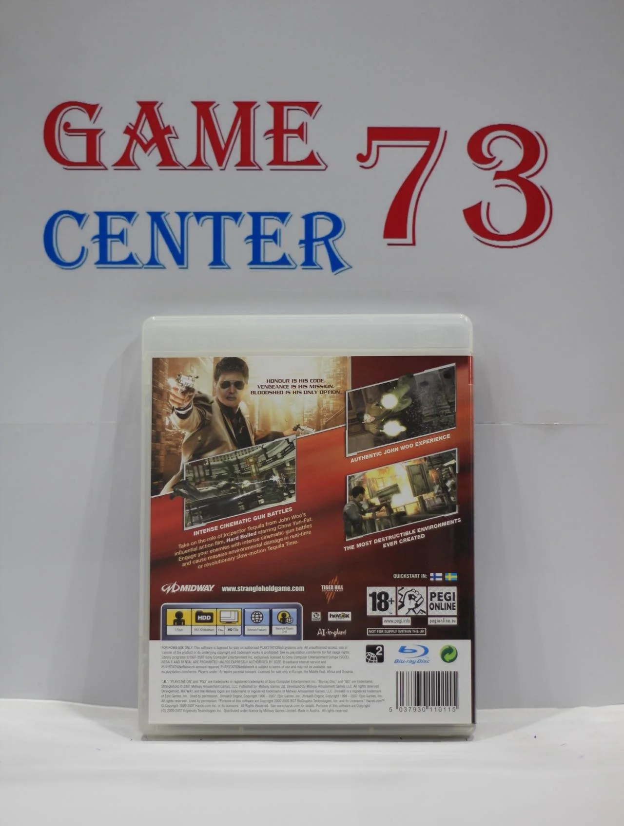 Stranglehold для Sony Ps3 Б/У - миниатюра 3