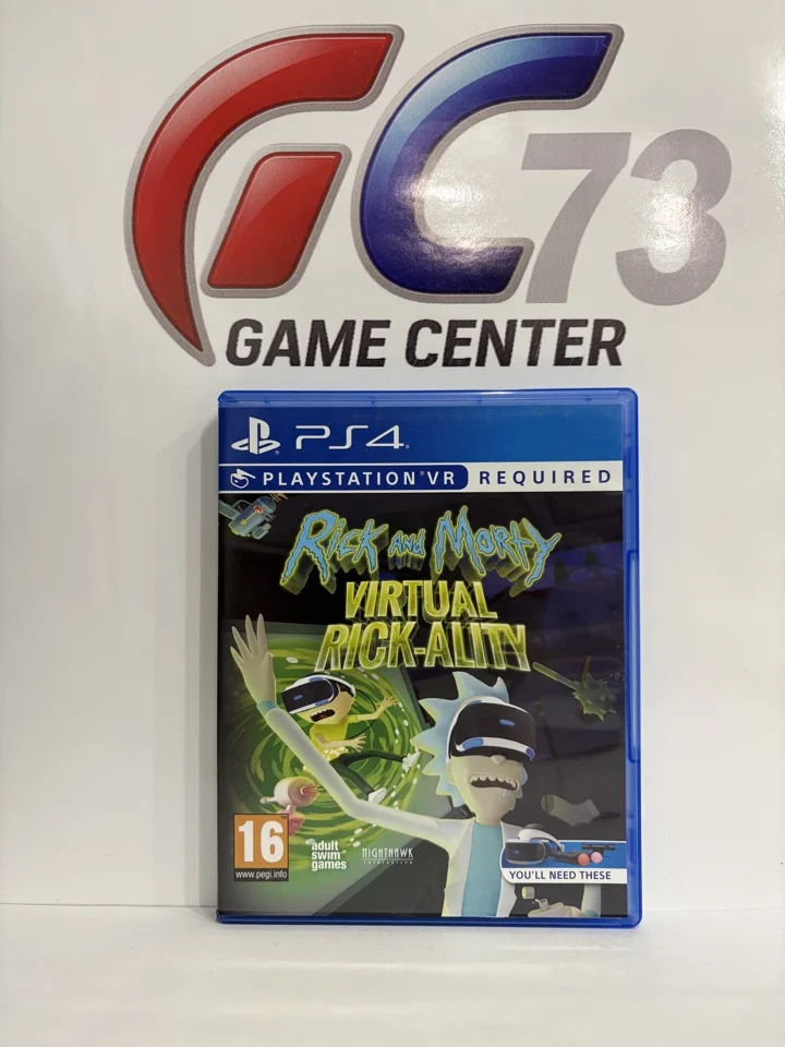 Rick & Morty Virtual Rick-ality для Sony Ps4 VR Б/У - изображение 1