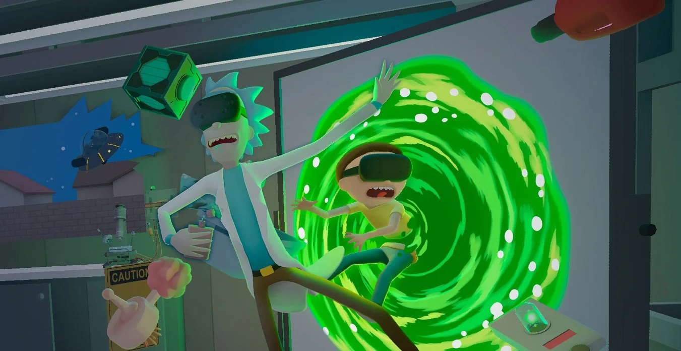 Rick & Morty Virtual Rick-ality для Sony Ps4 VR Б/У - миниатюра 2