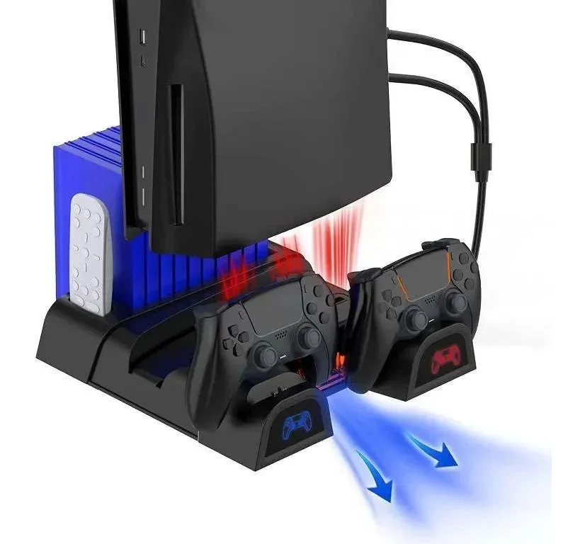 Мульти-стенд Dobe для Sony Ps5, TP5-1511Black - миниатюра 4