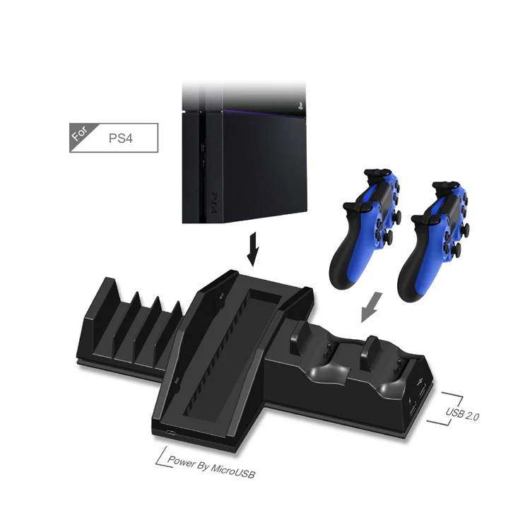 Мульти-стенд Dobe для Sony Ps4/PRO, TP4-837 - миниатюра 3