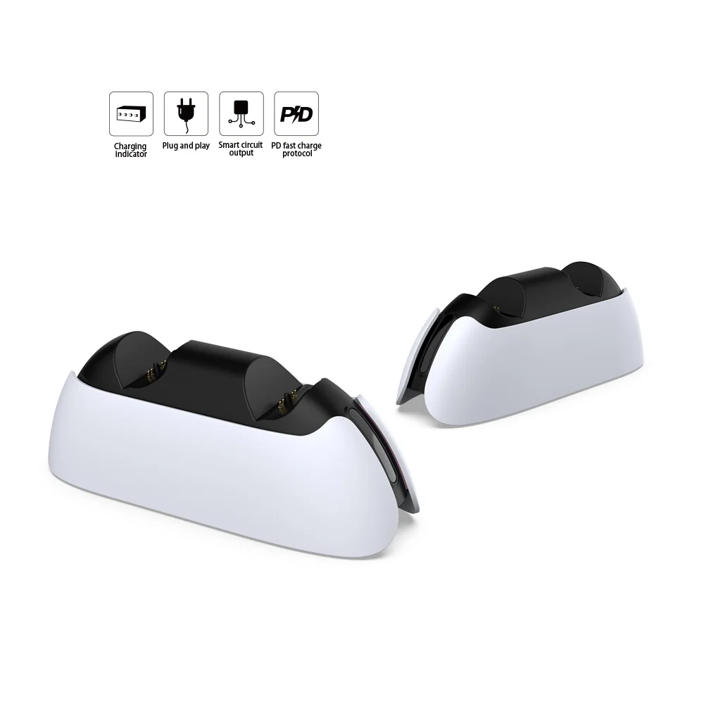 Зарядная станция Dobe для 2х DualSense 5 TP5-05103 - миниатюра 4
