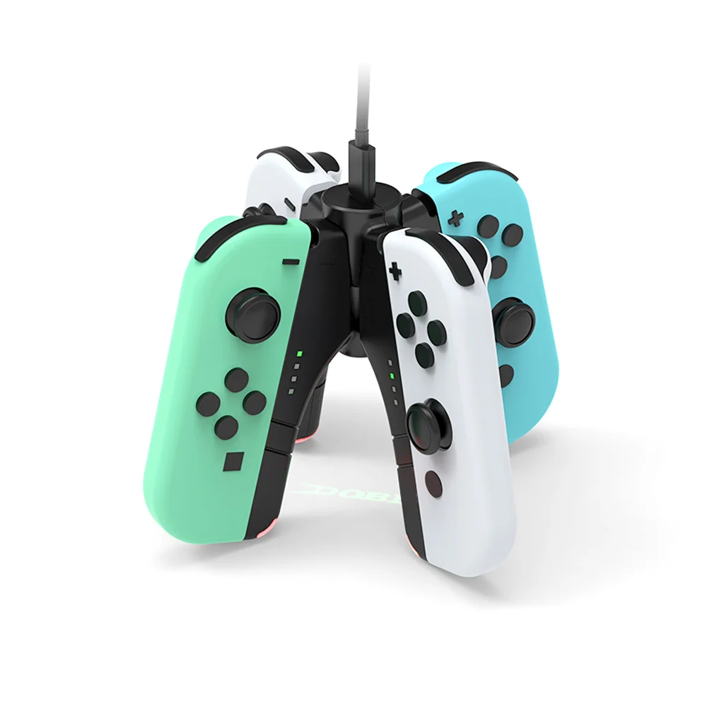 Подставка-зарядка DOBE для Joy-Con Nintendo Switch TNS-1180 - миниатюра 5