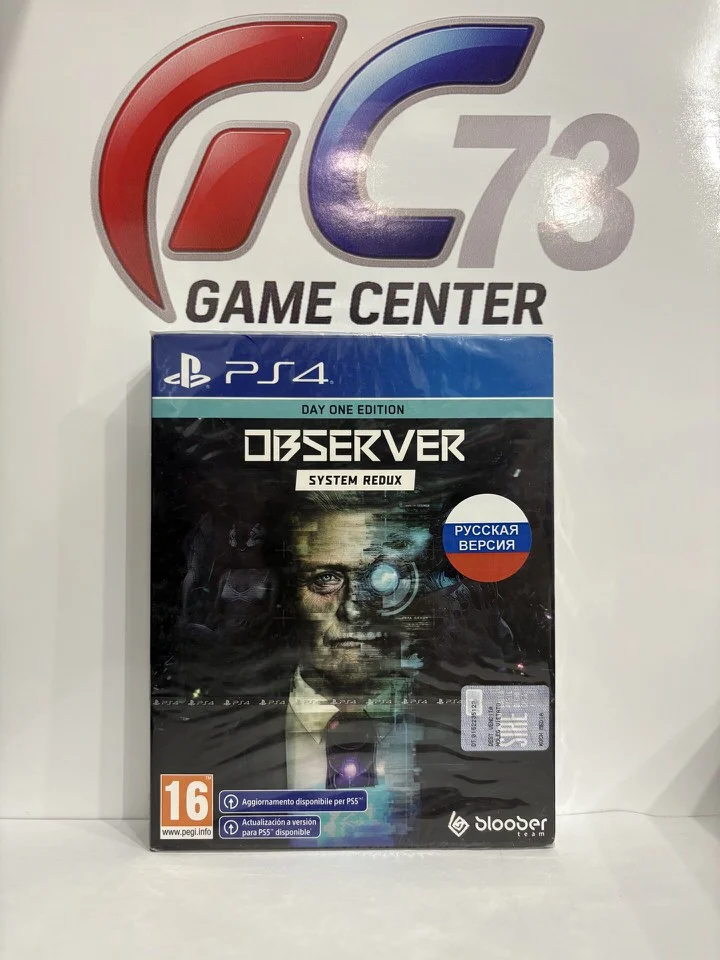 Observer System Redux Day One Edition для Sony Ps4 - изображение 1