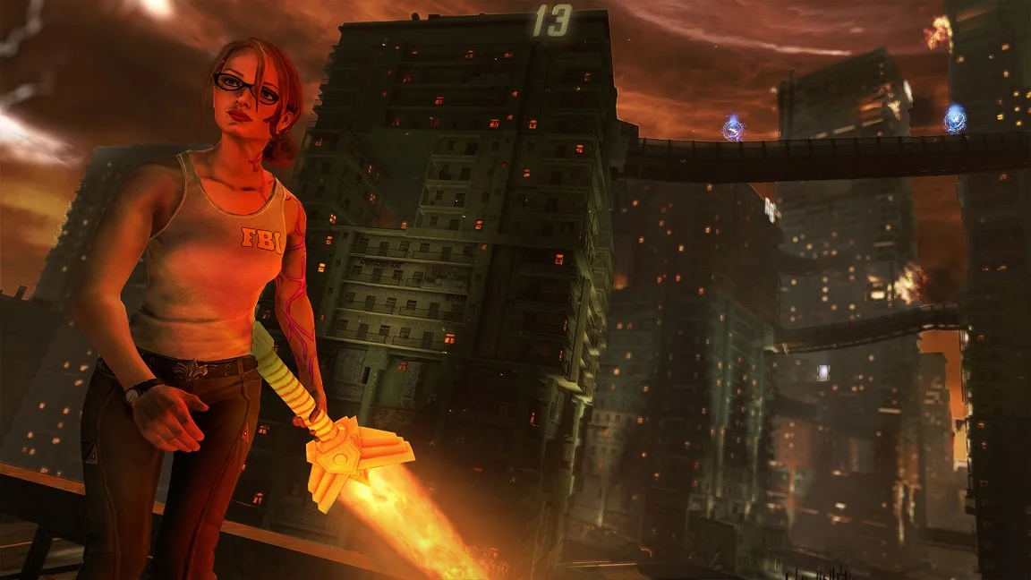 Saints Row IV + Gat Out of Hell для X-Box One Б/У - миниатюра 3
