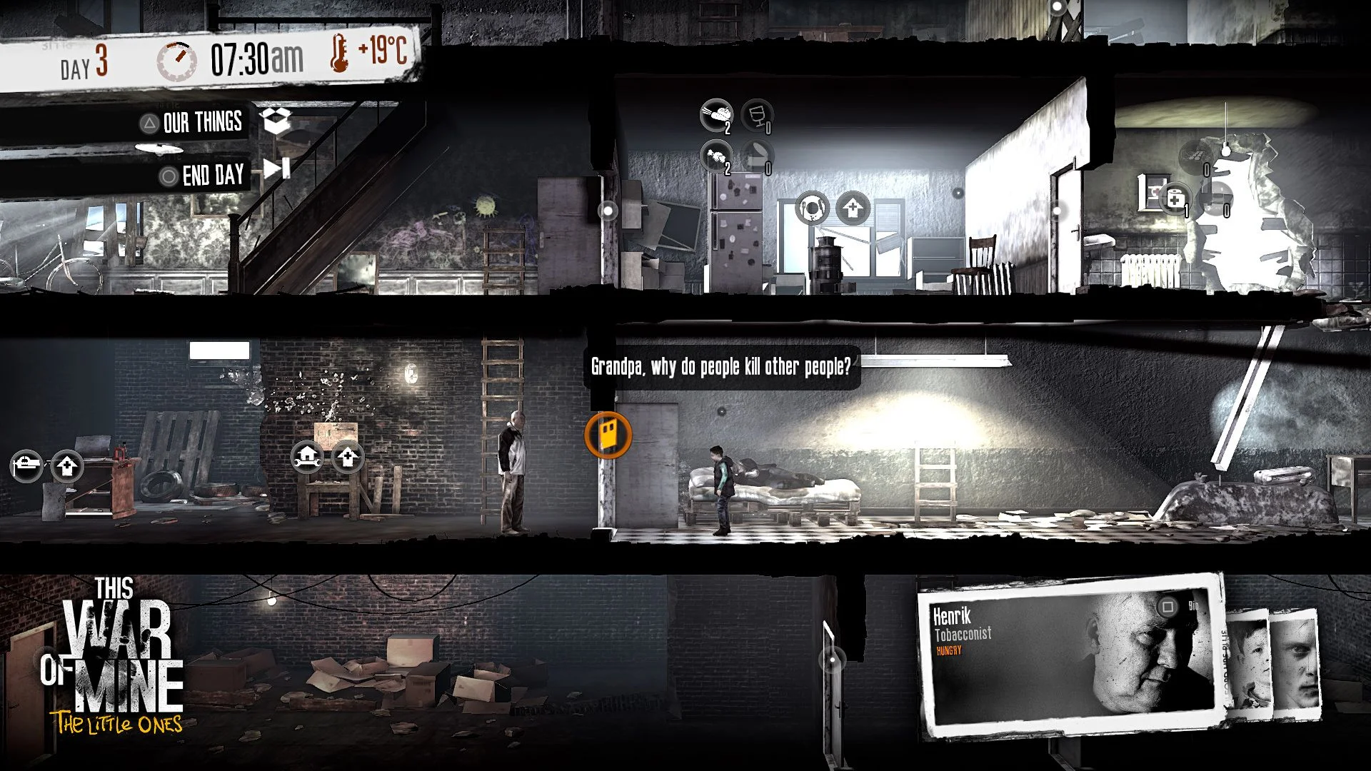This War of Mine The Little Ones для Sony Ps4 - миниатюра 2