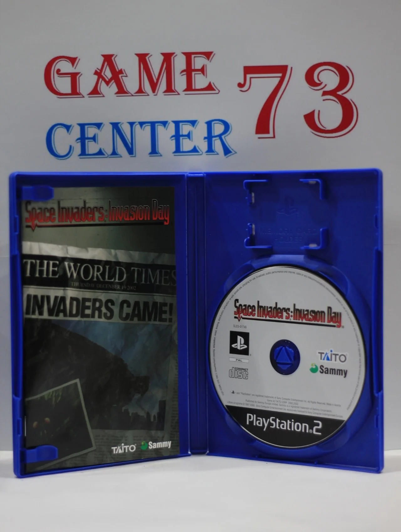 Space Invaders Invasion Day для Sony Ps2 Б/У - миниатюра 2