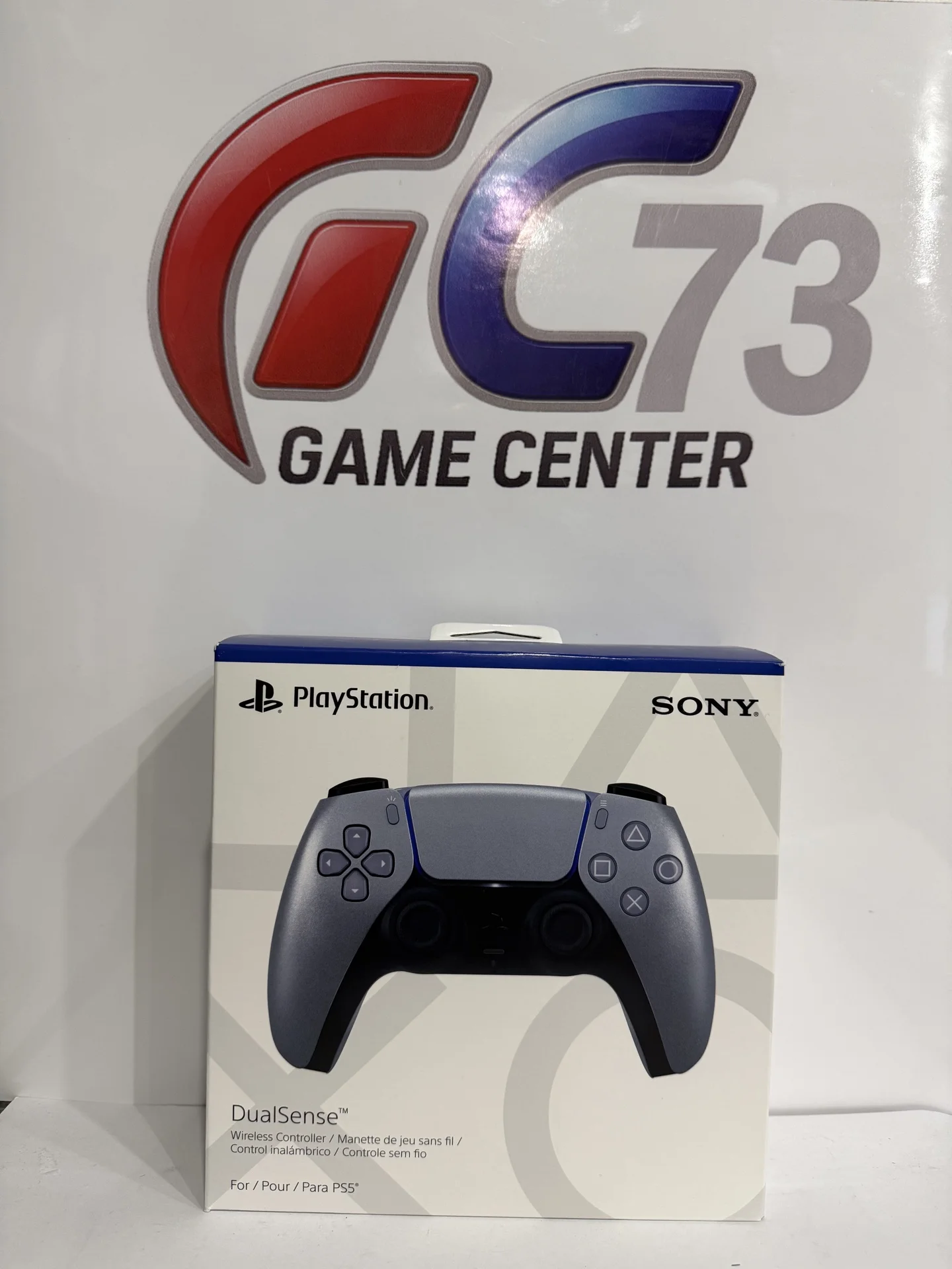 Новый DualSense для Sony Ps5 Sterling Silver Оригинал - изображение 1