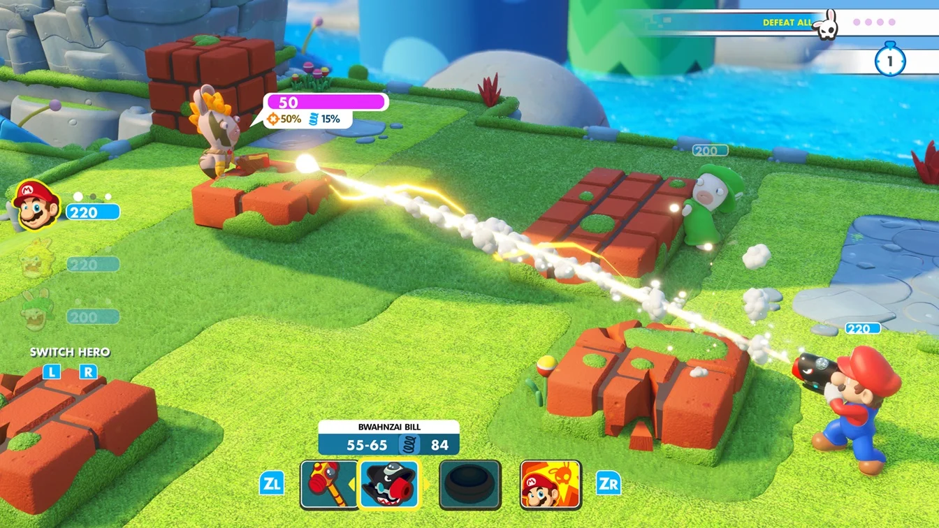 Mario + Rabbids Kingdom Battle для Nintendo Switch - миниатюра 4