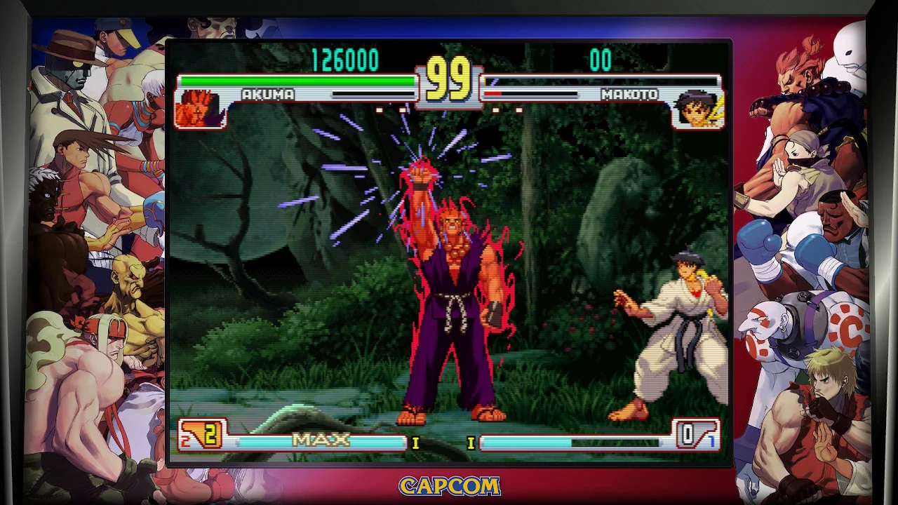 Street Fighter 30th Anniversary Collection для Sony Ps4 Б/У - миниатюра 4