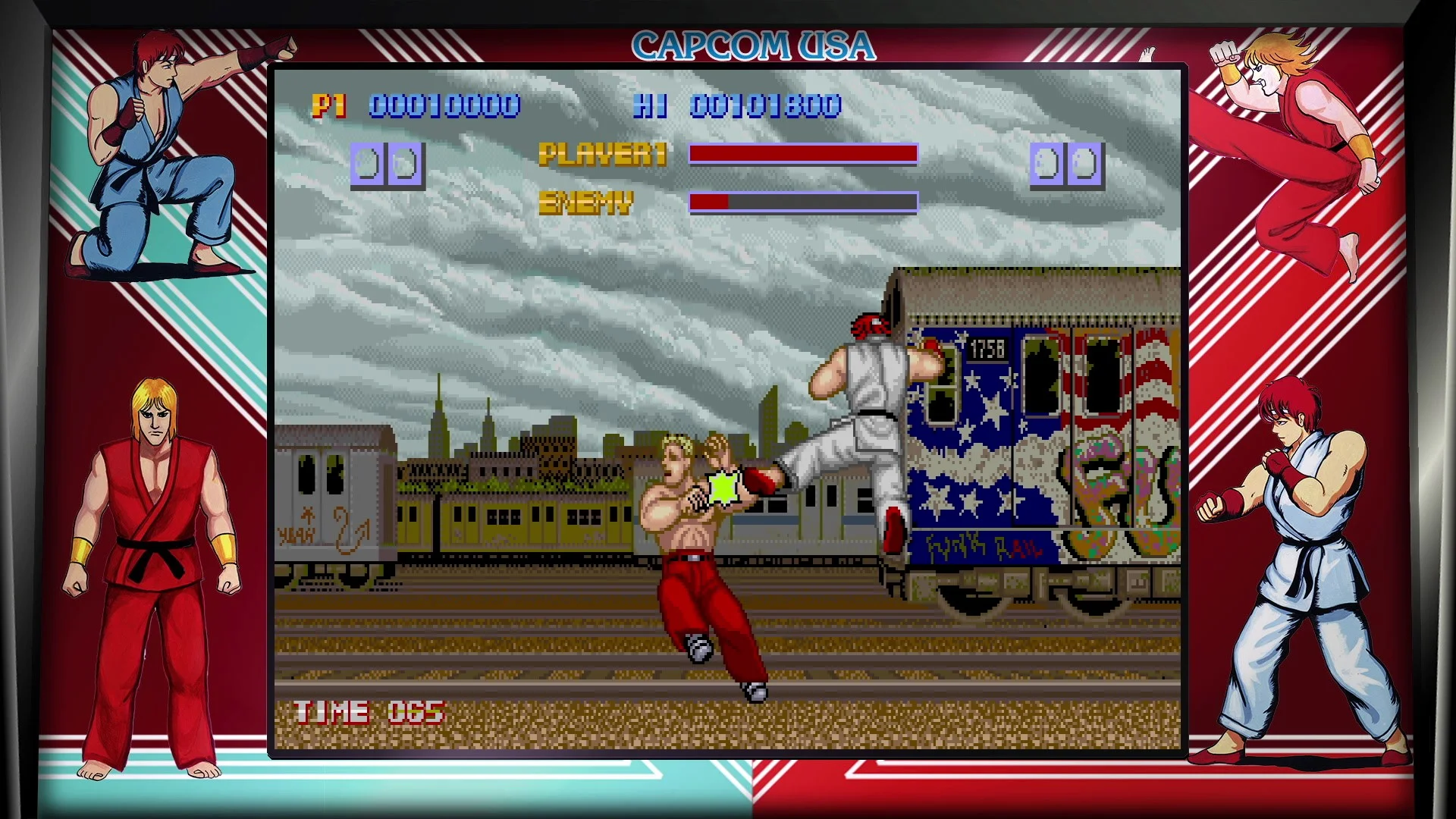 Street Fighter 30th Anniversary Collection для Sony Ps4 Б/У - миниатюра 5