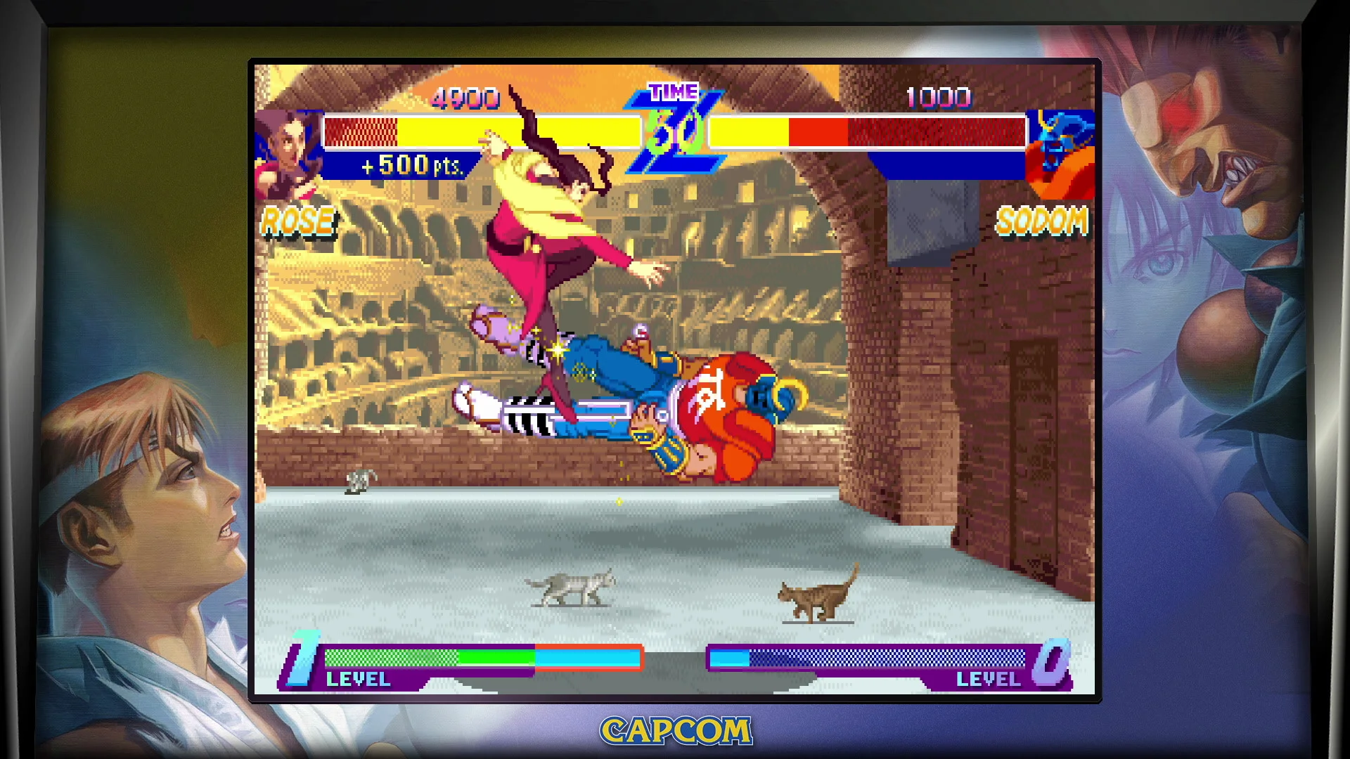 Street Fighter 30th Anniversary Collection для Sony Ps4 Б/У - миниатюра 6