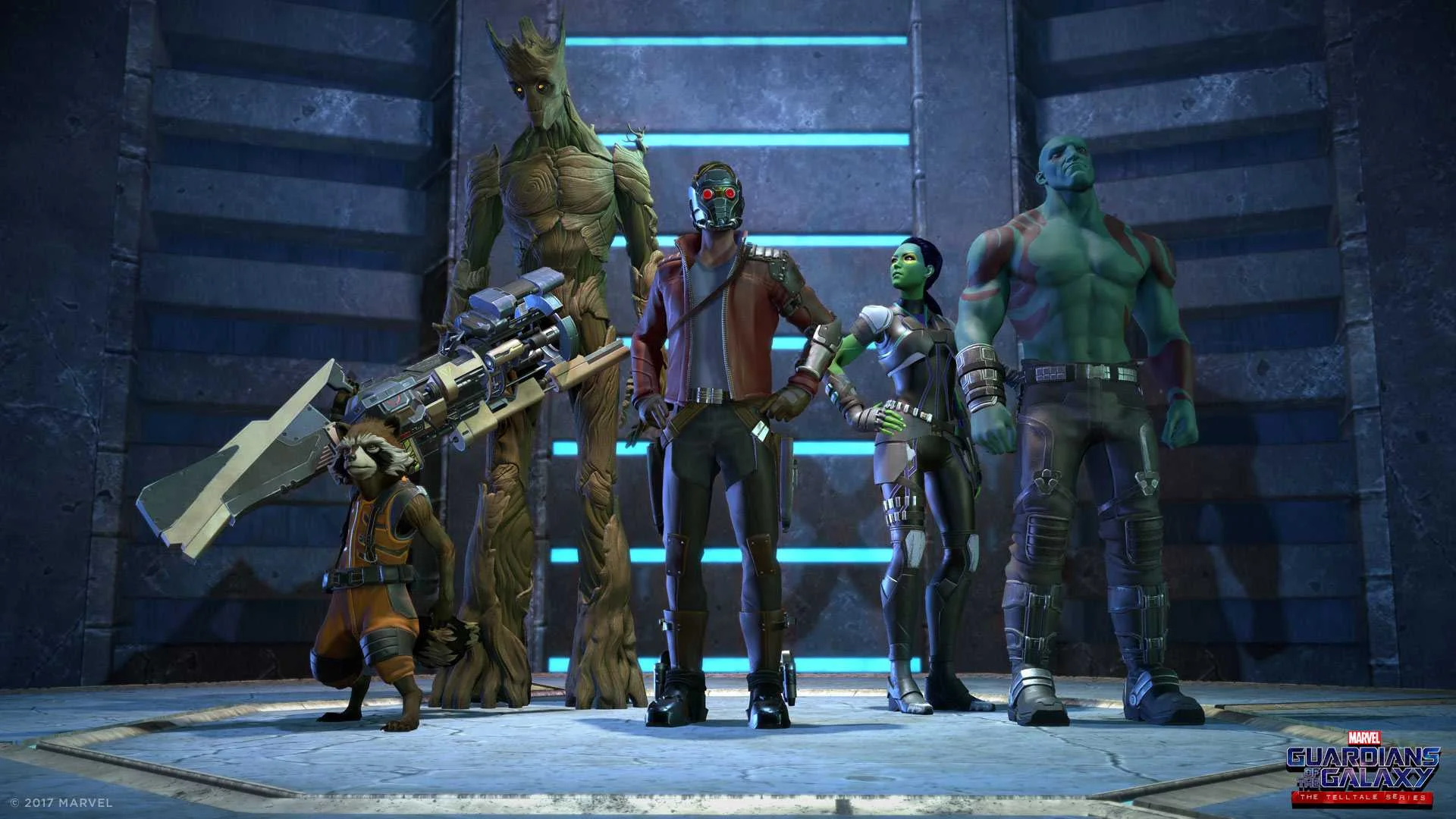 Marvel's Guardians (Стражи Галактики) The Telletale для Sony Ps4 Б/У - миниатюра 4