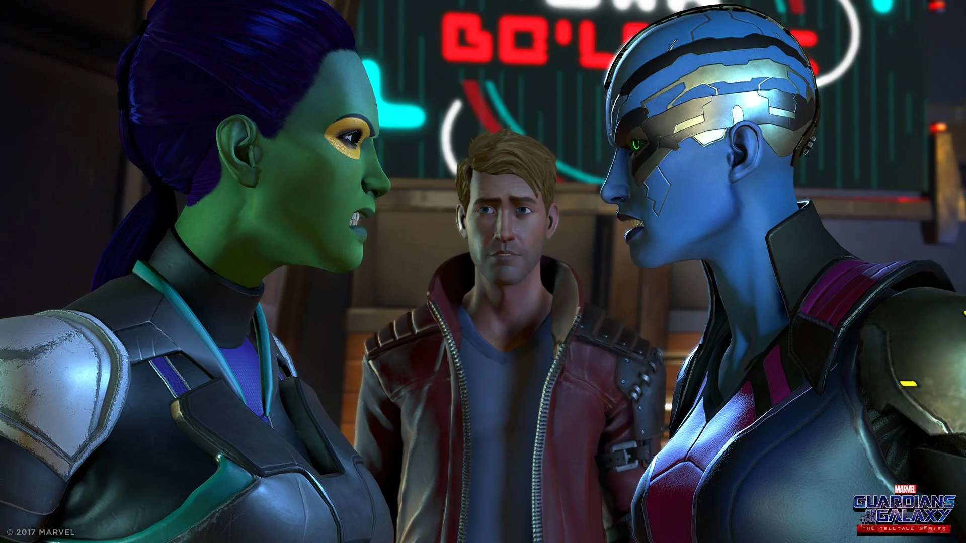 Marvel's Guardians (Стражи Галактики) The Telletale для Sony Ps4 Б/У - миниатюра 6