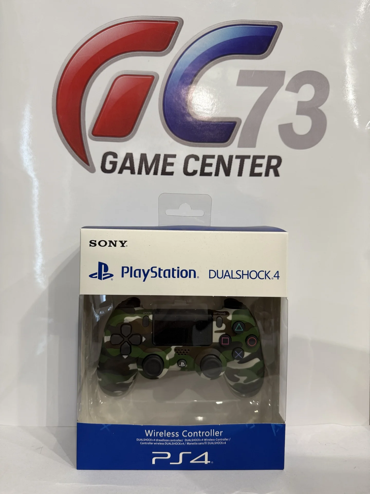Новый Dualshock 4 для Sony Ps4 Зелёный Камуфляж - изображение 1