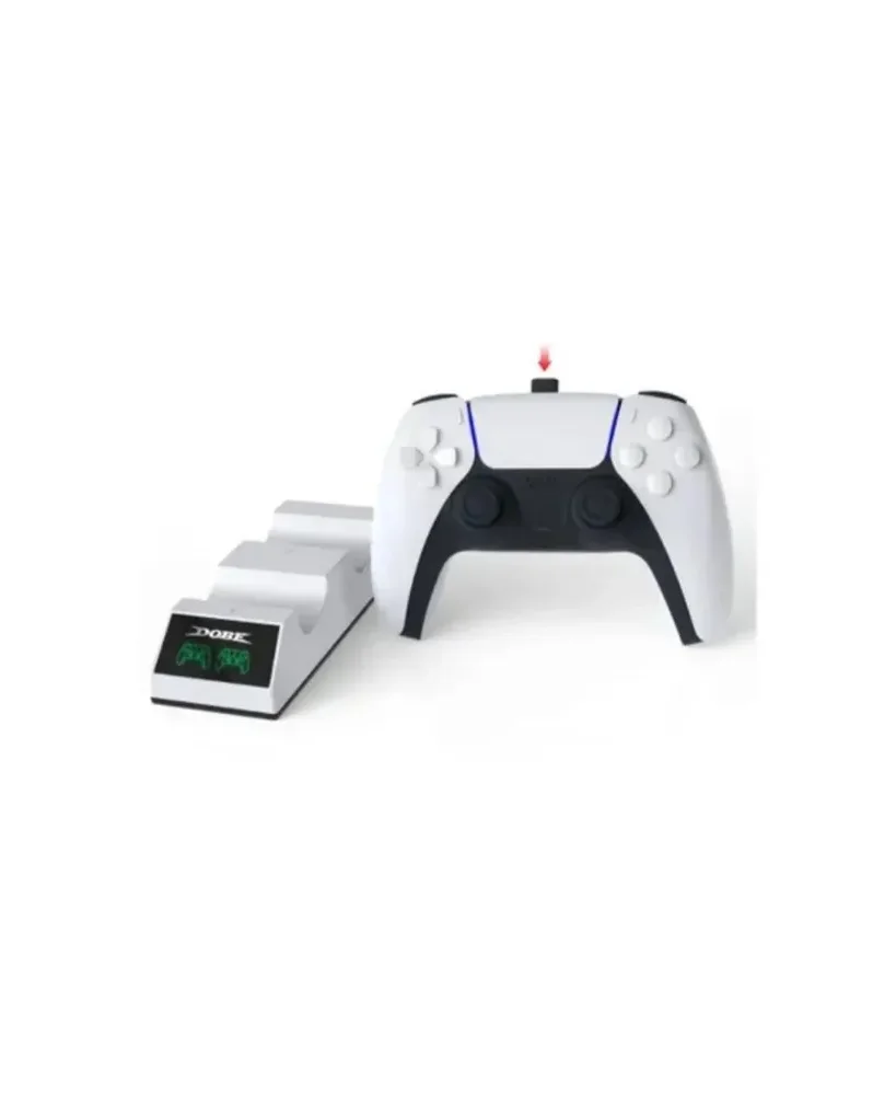 Зарядная станция Dobe для 2х DualSense 5 TP5-0508B - миниатюра 5