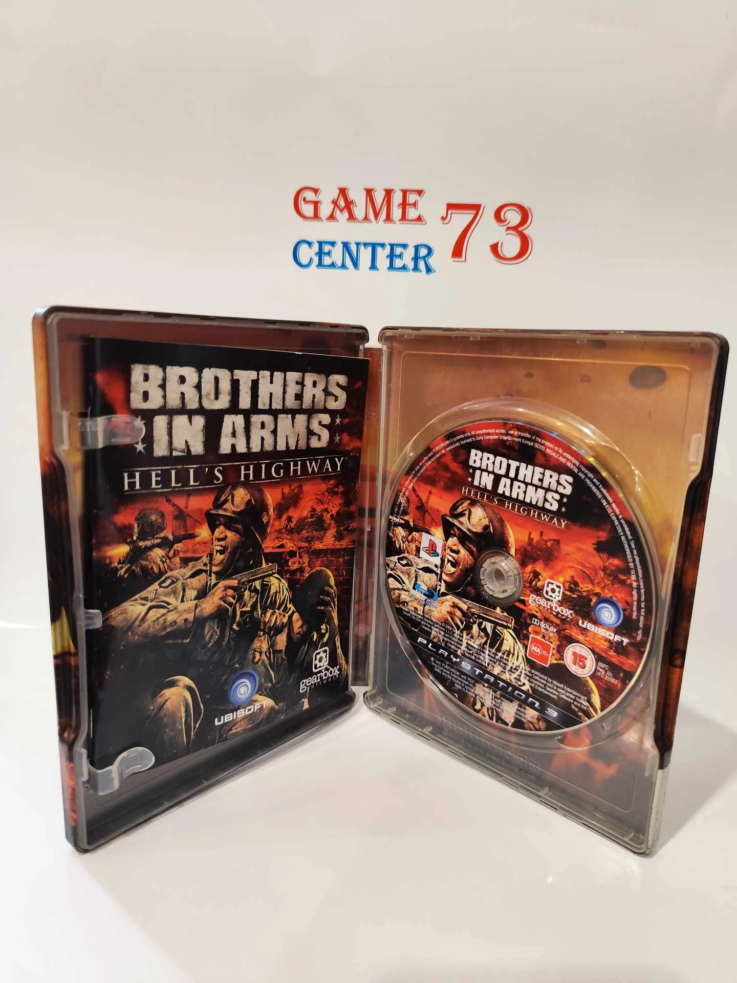 Brothers in Arms Hell’s Highway Steelbook для Sony Ps3 Б/У - миниатюра 2