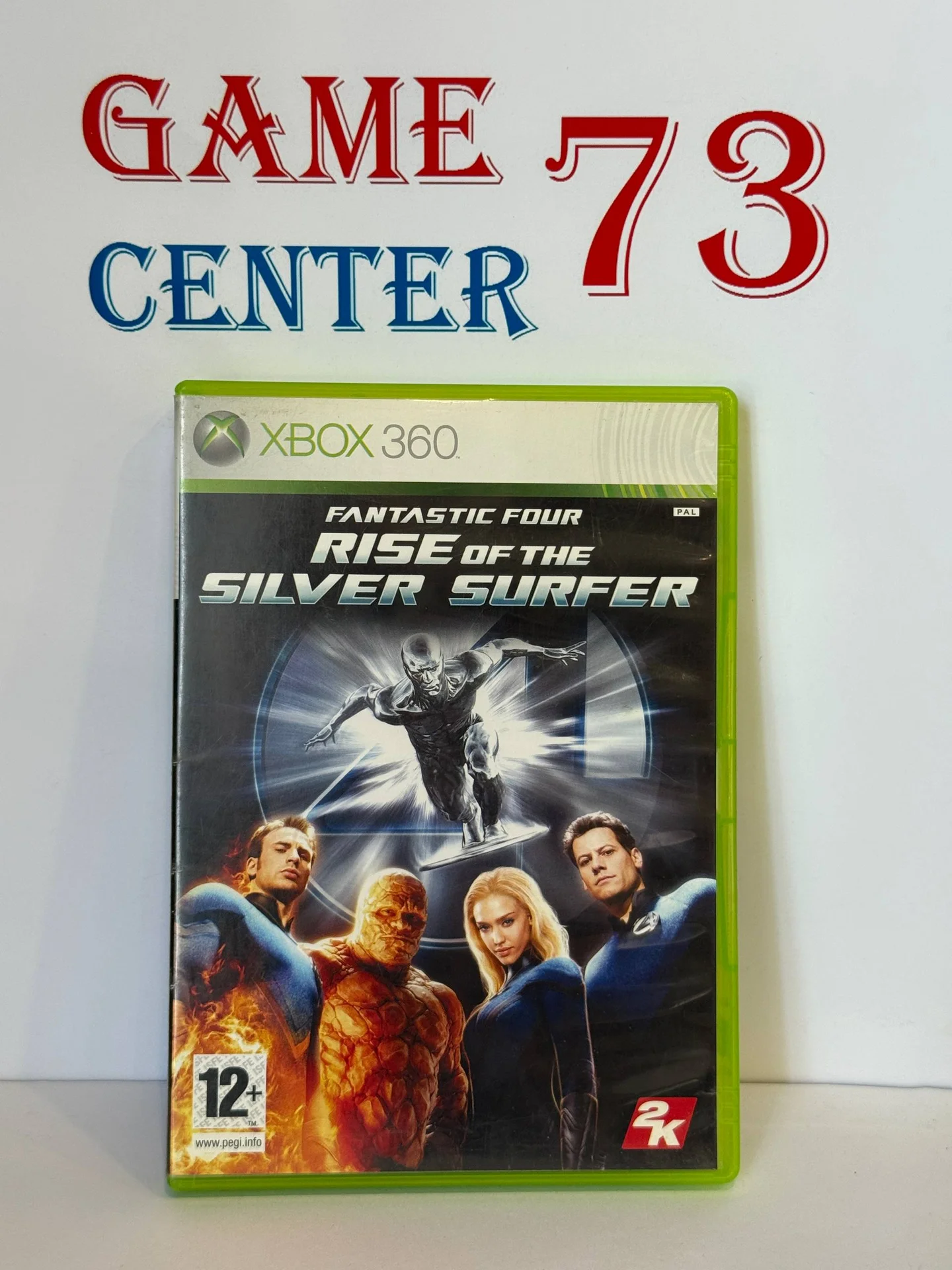 Fantastic Four Rise of the Silver Surfer для X-Box 360 Б/У - изображение 1