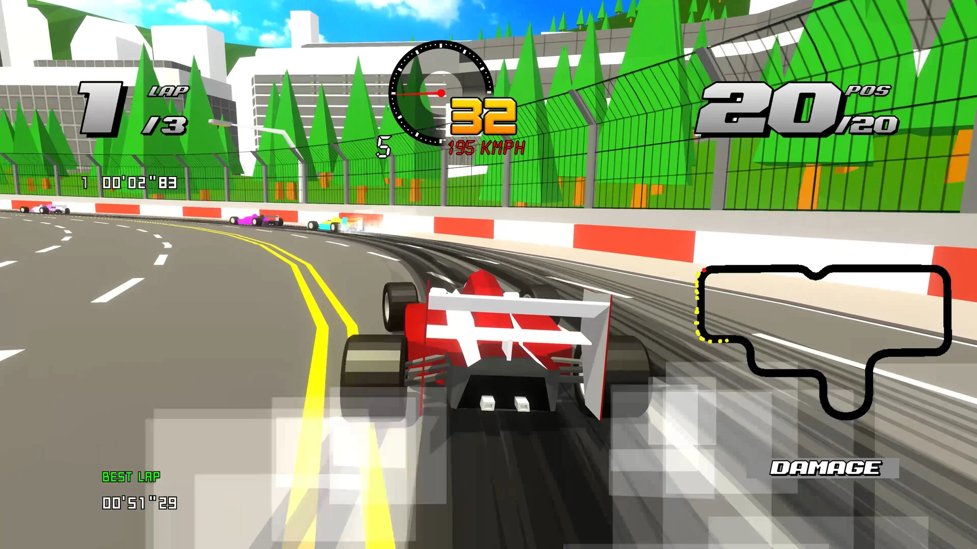 Formula Retro Racing World Tour для Sony Ps4 - миниатюра 4