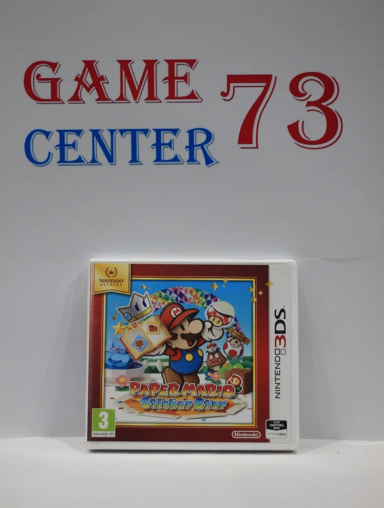 Paper Mario для Nintendo 3DS Б/У